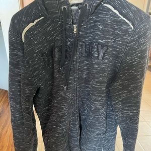 Hurley zip up hoodie sweatshirt